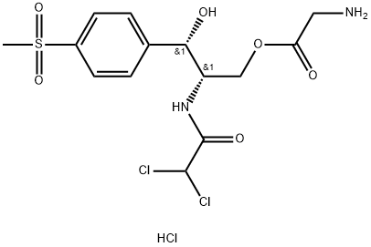 Thiamphenicol Impurity 3 HCl 구조식 이미지