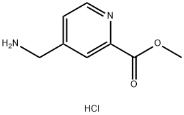 Methyl 4-(Aminomethyl)pyridine-2-carboxylate Dihydrochloride Structure