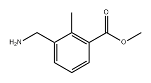 methyl 3-(aminomethyl)-2-methylbenzoate Structure