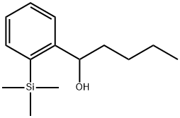 α-Butyl-2-(trimethylsilyl)benzenemethanol Structure