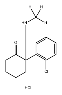 KetaMine-D3 hydrochloride Structure