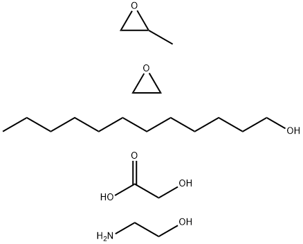 MEA-PPG-6 Laurylethercarboxylat, (C12-C) Structure