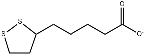 R-LIPOIC ACID POTASSIUM COMPUND Structure