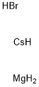 Cesium magnesium bromide, hydrate. Fandachem Structure