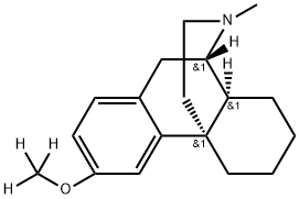 Dextromethorphan O-Trideuteromethyl 구조식 이미지