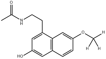 3-Hydroxy Agomelatine D3 Structure