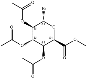 α-L-Idopyranuronic acid, 1-bromo-1-deoxy-, methyl ester, triacetate (9CI) 구조식 이미지