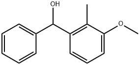 (3-methoxy-2-methylphenyl)(phenyl)methanol Structure