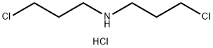 Bis(3-chloropropyl)amine hydrochloride 구조식 이미지