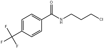 N-(3-Chloropropyl)-4-(trifluoromethyl)benzamide Structure