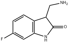 3-(aminomethyl)-6-fluoro-2,3-dihydro-1H-indol-2-one Structure