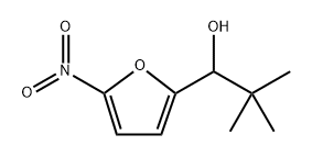 2,2-dimethyl-1-(5-nitrofuran-2-yl)propan-1-ol Structure