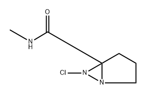 1,6-Diazabicyclo[3.1.0]hexane-5-carboxamide,6-chloro-N-methyl-,(1-alpha-,5-alpha-,6-bta-)-(9CI) Structure