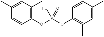 Phenol, 2,4-dimethyl-, 1,1'-(hydrogen phosphate) Structure