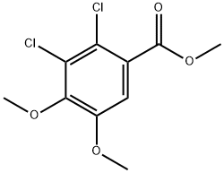 methyl 2,3-dichloro-4,5-dimethoxybenzoate Structure