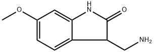 3-(aminomethyl)-6-methoxy-2,3-dihydro-1H-indol-2-one Structure