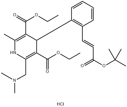 Teludipine (hydrochloride) 구조식 이미지