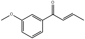 (E)-1-(3-Methoxyphenyl)but-2-en-1-one Structure