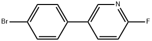 5-(4-Bromophenyl)-2-fluoropyridine Structure