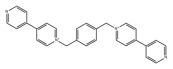 4,4'-Bipyridinium,1,1''-[1,4-phenylenebis(methylene)]bis-(9CI) Structure