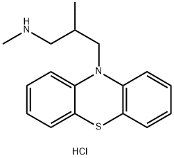 N-Desmethyltrimeprazine Hydrochloride (Nortrimeprazine Hydrochloride) Structure