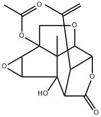 13-O-Acetylcorianin 구조식 이미지
