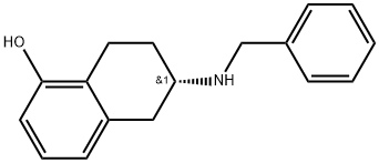 (S)-6-(benzylamino)-5,6,7,8-tetrahydronaphthalen-1-ol 구조식 이미지