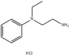 N-(2-Aminoethyl)-N-ethylaniline Dihydrochloride Structure