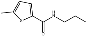 5-Methyl-N-propyl-2-thiophenecarboxamide Structure