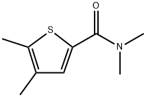 N,N,4,5-Tetramethyl-2-thiophenecarboxamide Structure