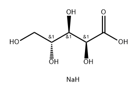 D-Arabinonic acid, sodium salt (1:1) Structure