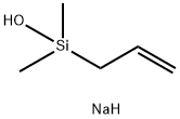 Silanol, 1,1-dimethyl-1-(2-propen-1-yl)-, sodium salt (1:1) 구조식 이미지