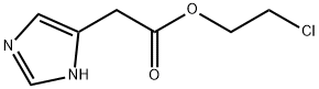 2-Chloro-ethyl 1H-imidazol-5-acetate Structure