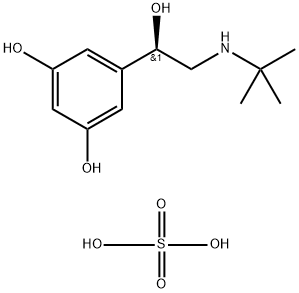 (R)-Terbutaline hemisulfate Structure