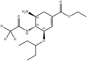 Oseltamivir-13CD3 Structure