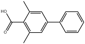 3,5-Dimethyl-4-carboxybiphenyl Structure