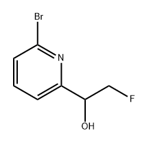 1-(6-bromopyridin-2-yl)-2-fluoroethan-1-ol Structure