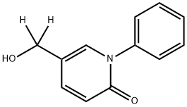 5-Hydroxymethyl Pirfenidone-d2 Structure