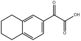 2-Naphthaleneacetic acid, 5,6,7,8-tetrahydro-α-oxo- 구조식 이미지