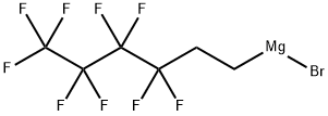 (3,3,4,4,5,5,6,6,6-nonafluorohexyl)magnesium bromide, Fandachem  Structure