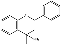 2-(2-(Benzyloxy)phenyl)propan-2-amine Structure