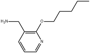 2-(Pentyloxy)-3-pyridinemethanamine Structure