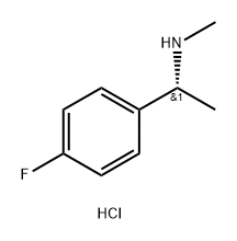 (R)-N-METHYL-1-(4-FLUOROPHENYL)ETHYLAMINE HYDROCHLORIDE 구조식 이미지