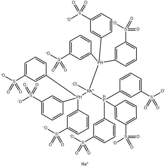 CHLOROTRIS(3 3 3PHOSPHINIDYNETRIS(BENZE& Structure