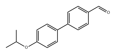 4'Isopropoxy-[1,1'-biphenyl]-4-carbaldehyde Structure