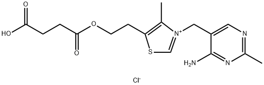 Thiamine Hydrogen Succinate Structure