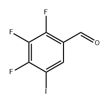 2,3,4-Trifluoro-5-iodobenzaldehyde 구조식 이미지