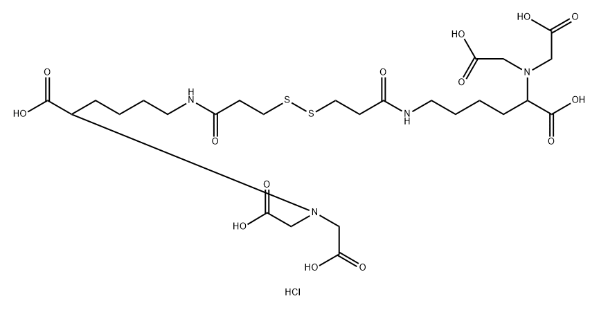 Dithiobis(C2-Nta) 구조식 이미지