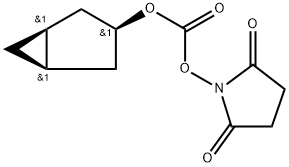 Carbonic acid, (1α,?3β,?5α)?-?bicyclo[3.1.0]?hex-?3-?yl (2,?5-?dioxo-?1-?pyrrolidinyl) ester Structure