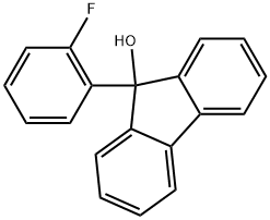 9-(2-Fluorophenyl)-9H-fluoren-9-ol Structure